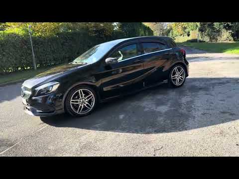 2017 Black Mercedes A Class 1.6 Petrol Auto Styl - Image 2