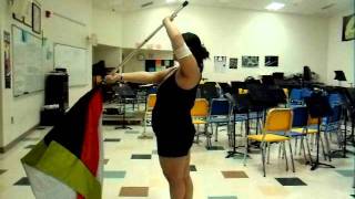 preview picture of video 'Marion Color Guard Clinic Tutorial Video 5 (2011)'