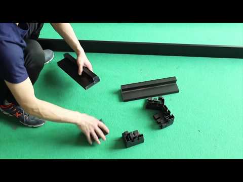 How to install DIY P10 led display sign board  installation procedures