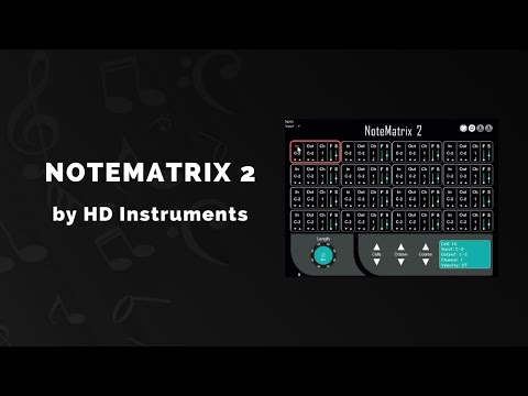 HD Instruments NoteMatrix 2 - 3 Min Walkthrough Video (50% off for a limited time)