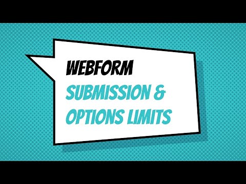 Submission limits and options limits