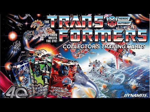 Transformers Legend Bob & Mariano on the 40th Anniversary Trading Cards: LAST CHANCE TO JOIN!