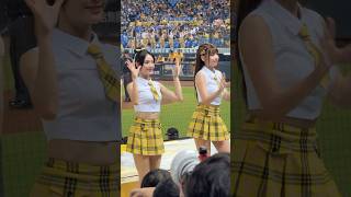 【Passion Sisters】#君白#妮可#完美好球三振他#台湾チアリーディングチーム#中華職棒#CPBL#洲際棒球場#20240816