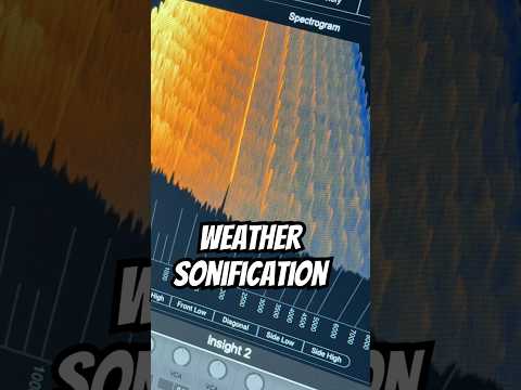 Weather Sonification - Weekly Beat Challenge