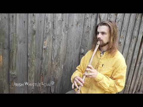 Low Whistle D - Classic Irish Flute