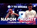 NAPOM Vs MIGHTY GRAND BEATBOX BATTLE 2024 7 To Smoke Battle 1