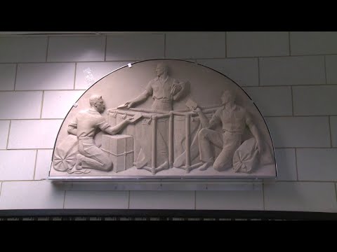 NJ West Caldwell Post Office Plaque