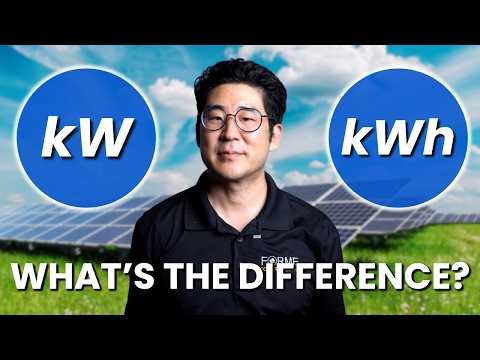 What's the Difference Between Kw and KwH? Solar Explained