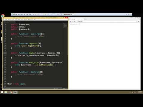 Learn about Object Oriented Fundamentals in PHP - Part 4