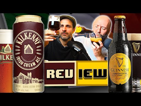 Guinness Foreign Extra Stout + Kilkenny Irish Cream Ale 🇮🇪 - Review