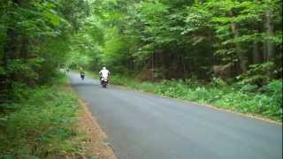 preview picture of video 'Max BMW Ascutney Hillclimb 2012: Day 1 FAM Run Departure'