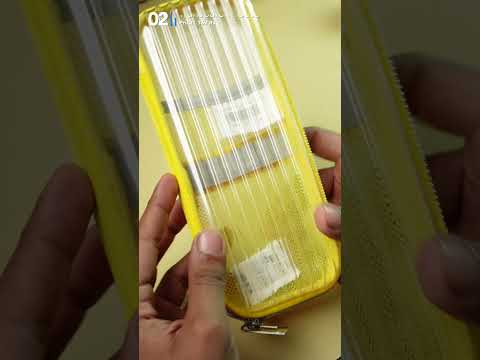 Transparent Zipper Clear PVC Pencil Bag, Capacity: Half KG at Rs