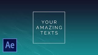 After Effects Title Animation Tutorial