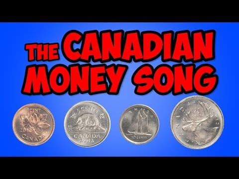The Canadian Money Song | Penny, Nickel, Dime, Quarter | Math Song for Kids | Jack Hartmann