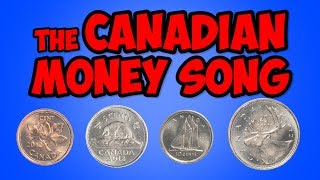 The Canadian Money Song | Penny, Nickel, Dime, Quarter | Math Song for Kids | Jack Hartmann
