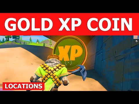 NEW GOLD XP COIN LOCATIONS! FORTNITE WEEK 7 ALL XP COIN LOCATIONS!