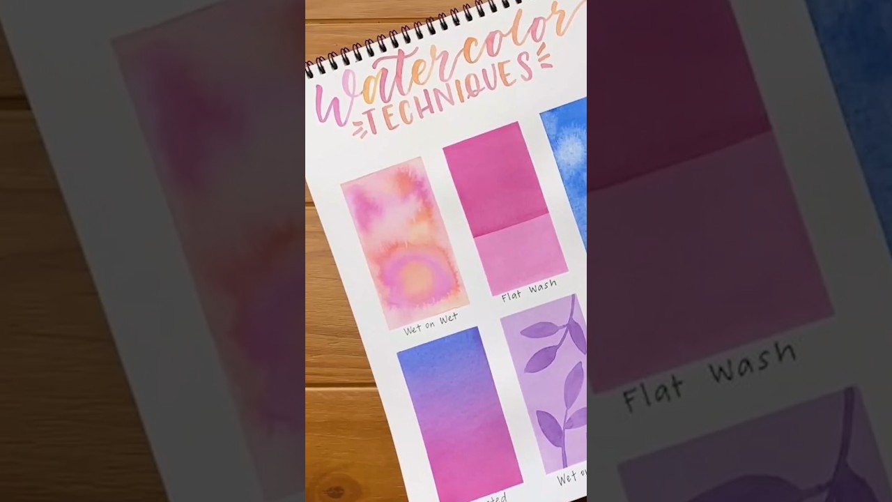 6 Essential Watercolor Techniques