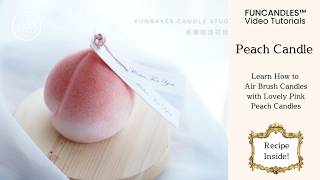 Food Candle | Peach Candle