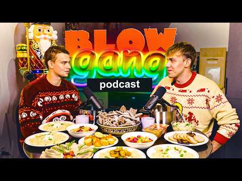 MUKBANG WIGILIJNY - BLOWGANG PODCAST ODCINEK 5 łatwogang x blowek