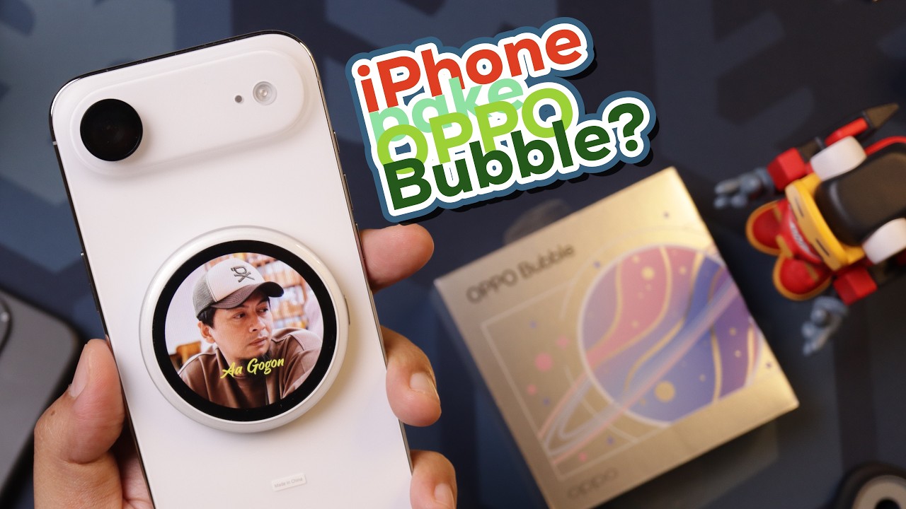 iPhone User Nyobain OPPO Bubble? Emang Bisa???