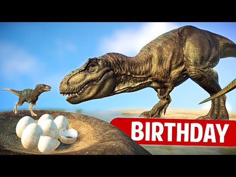 Cute Rexy came into the World | T-Rex Family Breakdown | Dinosaur Short Film | Nublar Studio