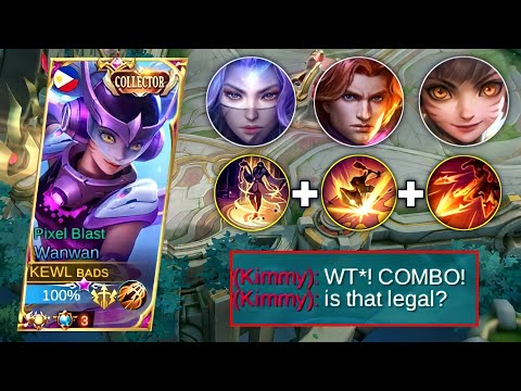 TRY THIS DANGEROUS COMBO! (Must Watch🔥) | WANWAN BEST BUILD | MLBB