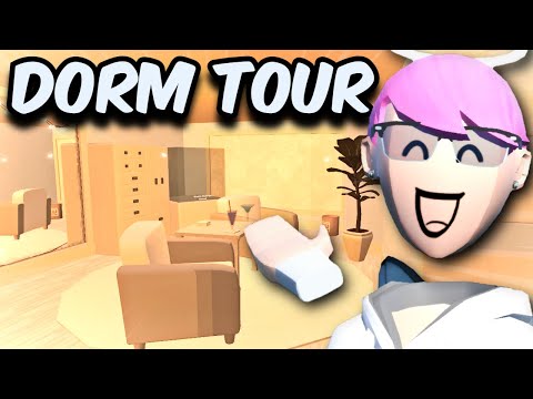 A TOUR Of My DORM ROOM In Rec Room!