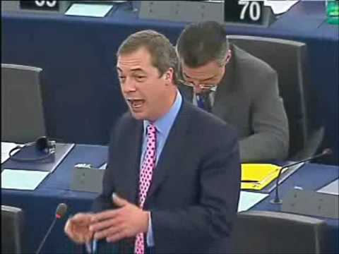 An Iron Fist has come down on Europe - Nigel Farage