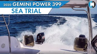 The 2020 Gemini 399 Power Catamaran on a Trial Run - Fort Lauderdale, FL