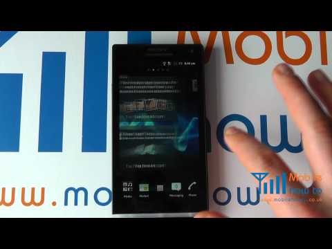 How To Set Silent Mode - Sony Xperia S