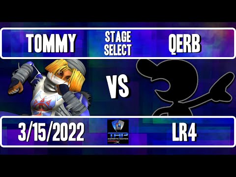 Stage Select 21: Tommy (Sheik) Vs. Qerb (GnW) - LR4