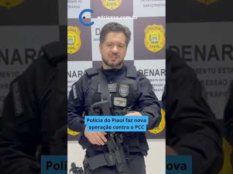 Operação contra o PCC em Teresina #pcc #facções #drogas #shorts