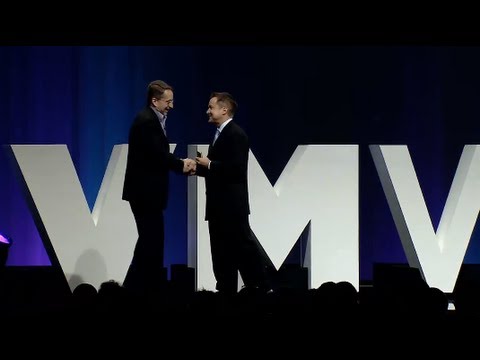 Day 1 General Session at VMworld 2012 Barcelona