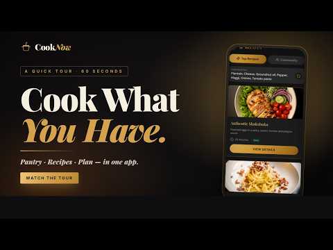 CookNow: What to Cook Today