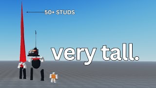 How Tall Can Roblox Avatars Actually Get (without layered)