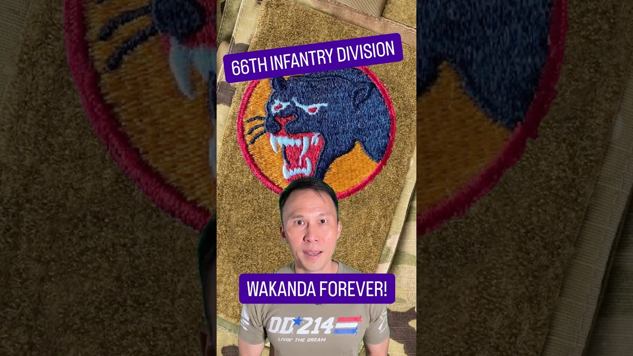 “Wakanda Forever!” The 66th Infantry Division! Explaining Army Stuff to Normies. #thomtran
