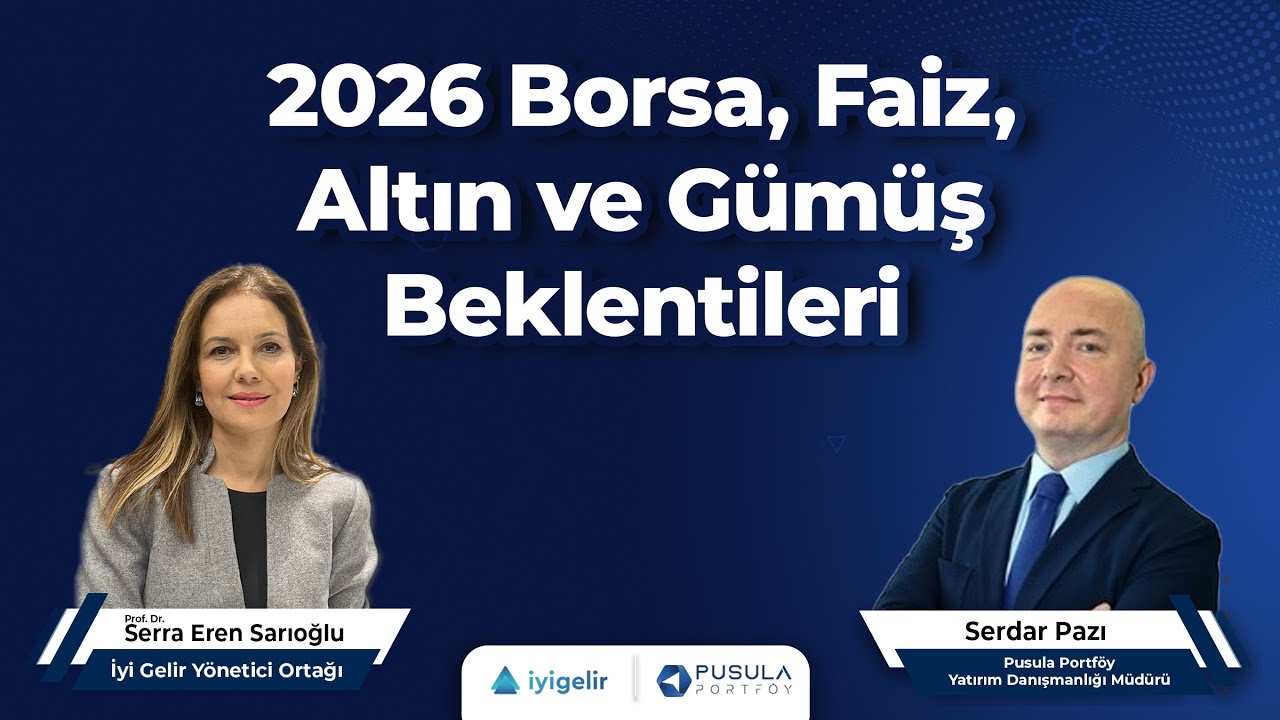 2026 Borsa, Faiz, Altın ve Gümüş Beklentileri