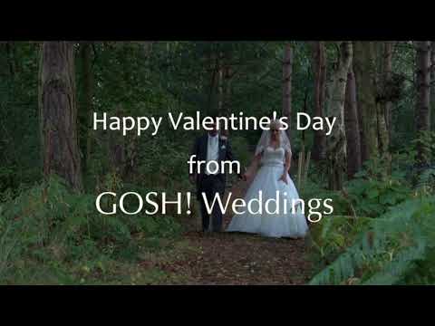 Happy Valentine's day from GOSH! Weddings