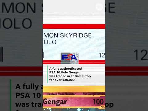 GameStop pays customer $30,494 for perfect condition Gengar Pokémon card