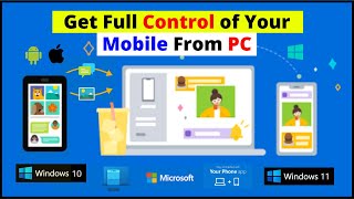 How to Link Your Phone and Windows 10 or 11 - Setup Phone Companion App on Android or iPhone