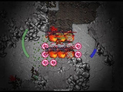 Tibia - Ripper Spectre /Arachnophobica  EK 355 LEV SOLO HUNT 4.2kk Exp/h