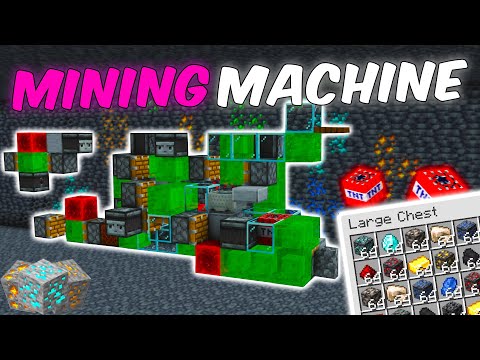 EN KOLAY MADEN FARMI !! Minecraft: Maden Makinesi Nasıl Yapılır l Minecraft Sistemler