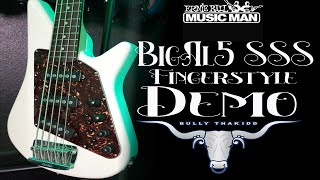 Video thumbnail for Ernie Ball Musicman BigAl5 SSS Demo (Fingerstyle) by Bully Thakidd