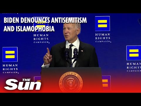 President Biden denounces antisemitism, Islamophobia and hate around the world