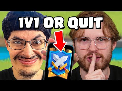 BOBBY Challenged Me To A 1v1 in Clash Royale 💀