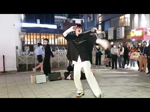 20221005 홍대 전 엠와이엠(MYM) 멤버 (Yu Kagawa 카가와 유-신화-찬욱) 합동버스킹 12 - Shut Down _ BLACKPINK