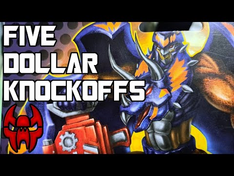 Opening Five Dollar Transformers Knockoffs