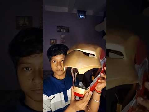 I Built An Iron Man Helmet Out Of Cardboard