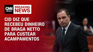 Mauro Cid diz que recebeu dinheiro de Braga Netto para custear acampamentos | BASTIDORES CNN
