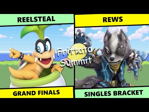 Frittata Summit: GRAND FINALS - Reelsteal (Bowser Jr.) Vs Rews (Wolf) SSBU Singles